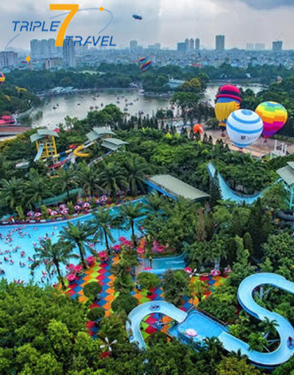 KHÁM PHÁ CÔNG VIÊN NƯỚC ĐẦM SEN