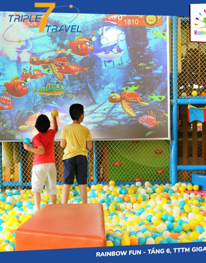THAM QUAN CÔNG VIÊN KHỦNG LONG - GIGAMALL